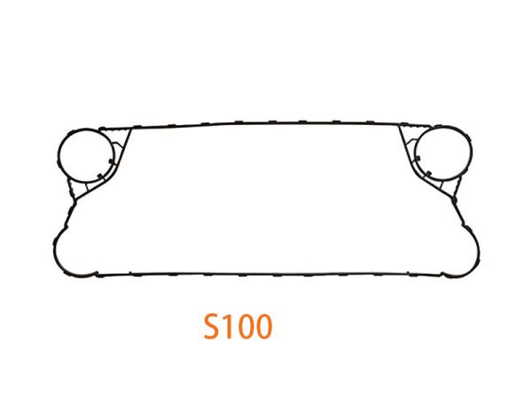 Custom Plate Heat Exchanger Gasket For Heat Exchanger Sondex S100 NBR EPDM