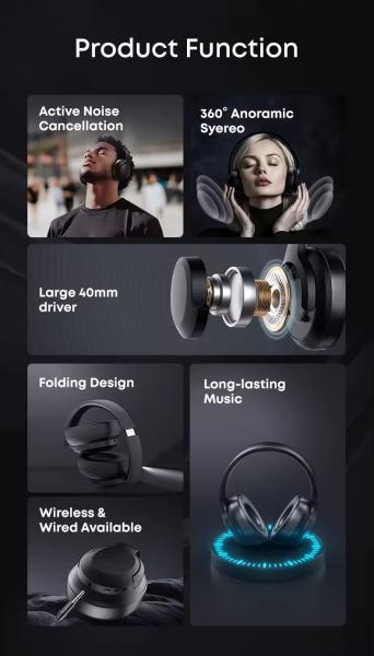 Over-head Headphones Accessories For Two Way Radio Volume Control On-Ear Headphones Noise Cancelling Wireless Headset for Customer Requirements