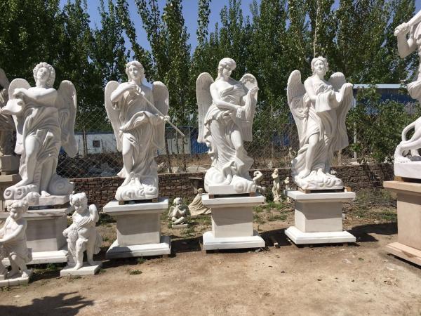 Indoor grace lady marble sculptures park marble stone statues ,China stone carving Sculpture supplier