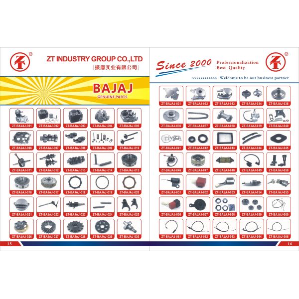 Bajaj Models Motorcycle Accessories Catalog - Premium Motorcycle Spare Parts for Bajaj Bikes