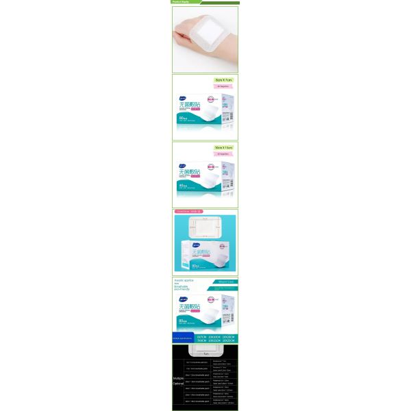 Leather Bag Professional Transparent IV Adhesive Dressing for Safe and Secure Protection