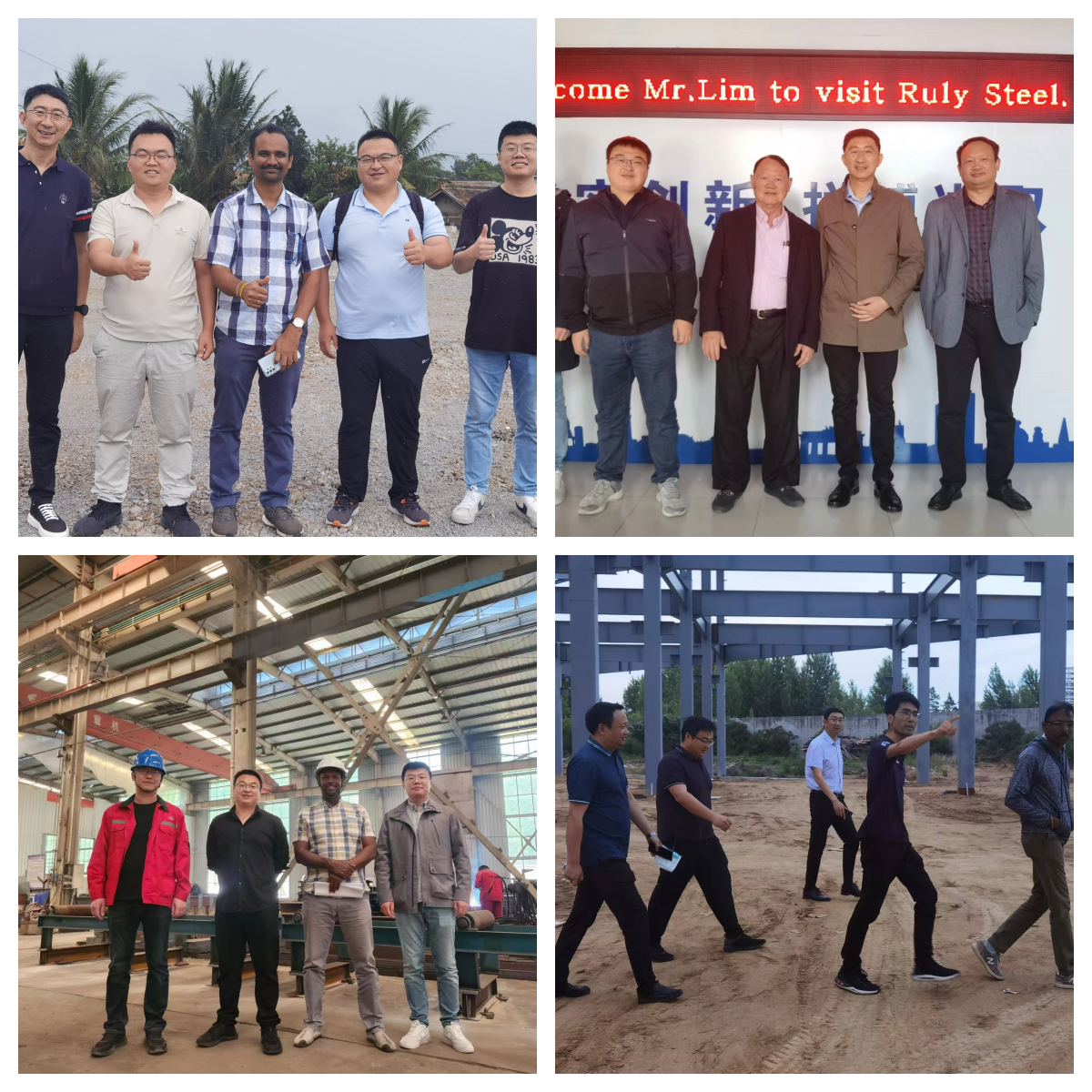 Hot Dipped Galvanized Steel Cattle Shed With Roof Insulation