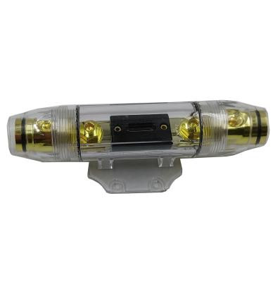 1/0 4 Gauge Car Professional ANL Fuse Holder Gold or Nickel Plated for Maximum Protection