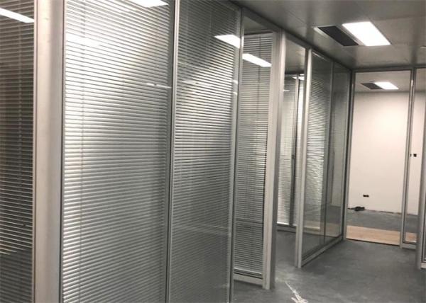85mm Thickness Office Glass Partition Walls For Meeting Room