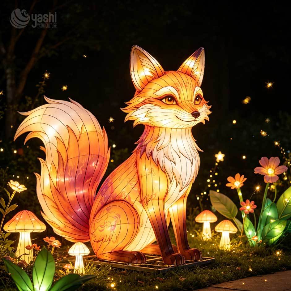 Frog Lotus Water Scene Festival Lantern Animal Lantern Christmas Decoration New Year Decoration Lighting Engineering Design