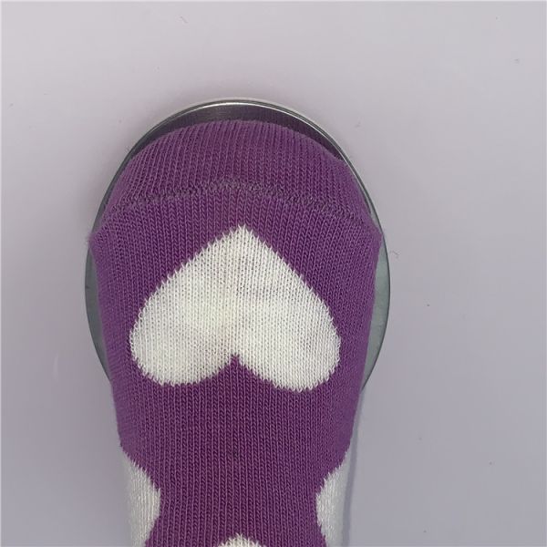 Customizable Non-slip Socks for Kids Organic Cotton Material and Cartoon Print Pattern