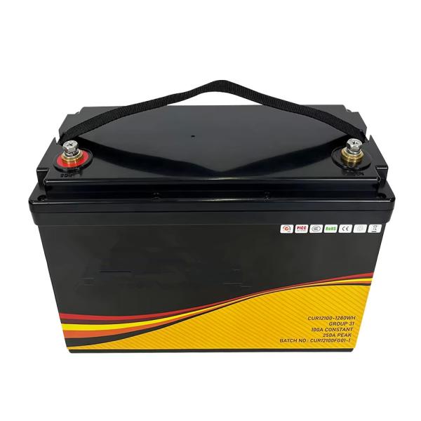 Lifepo4 Ion Lithium RV batterie BMS Bluetooth 25,6v 100ah 125ah 150ah