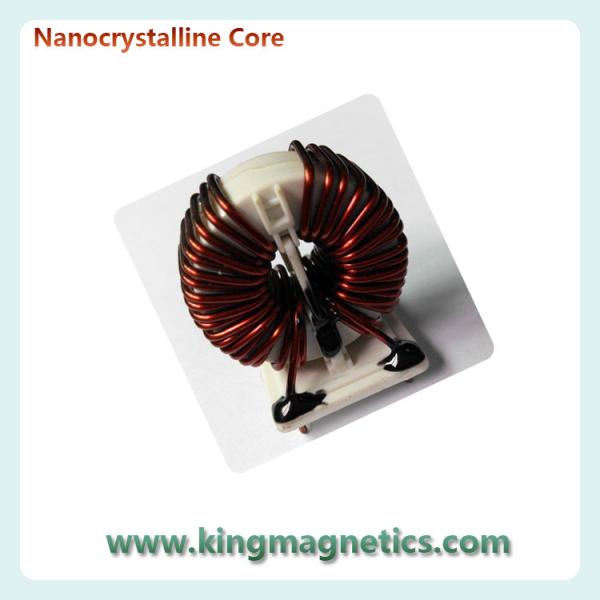 インダクタンスNanocrystallineの高い中心から成っている共通モード チョーク