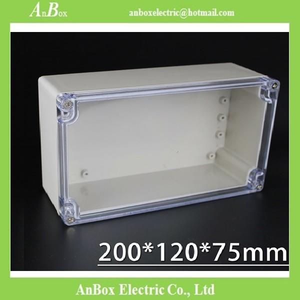 200*120*75mm IP65 Waterproof Housing Outdoor plastic box for electronic project wholesale