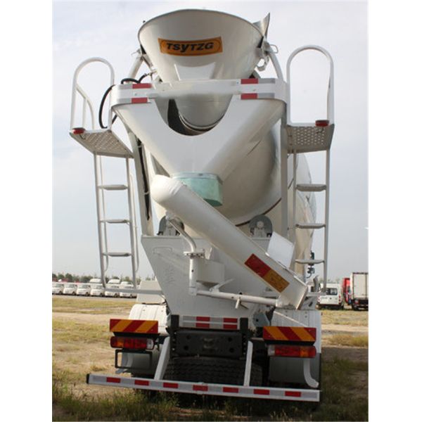 Camion concret jaune de mélangeur concret du matériel de construction 6x4 8m3 avec la pompe automatique