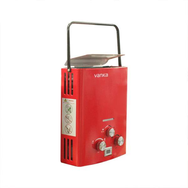 6L Outdoor Gas Portable Water Heater Pet Hiking Companion Instant Shower
