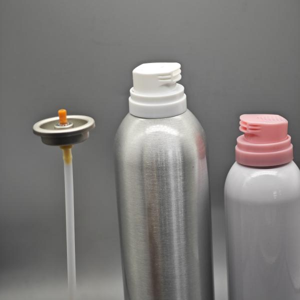 Shaving foam valve for home users with easy-press operation and universal compatibility​