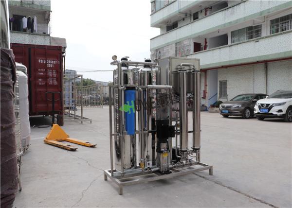 500L pela máquina do RO do barco do equipamento da dessanilização do Seawater da hora 12 meses de garantia