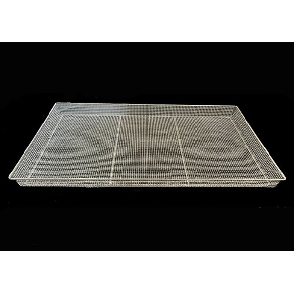 Food Grade FDA Wire Mesh Drying Tray 304 Stainless Steel For Vegetable Fruit