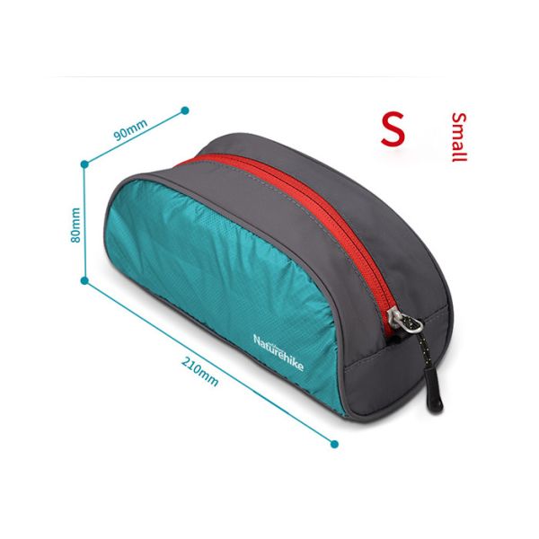 Large Capacity Lightweight Cosmetic Case , 1680D Nylon Travel Makeup Bag