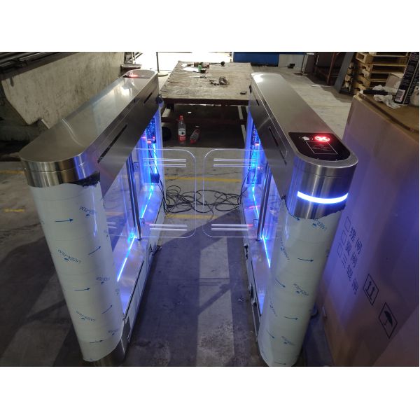 Swing 304 Stainless Steel Brushless Motor Access Control Turnstile