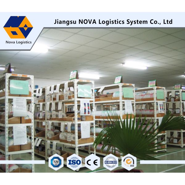 Multi agregado familiar do shelving do dever da luz da série, shelving de aço aparafusado do pó revestimento eletrostático