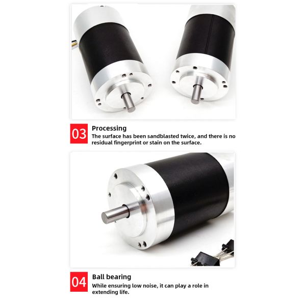 Medical Equipment Brushless DC Motor 57mm BLDC Lawn Mower Motor