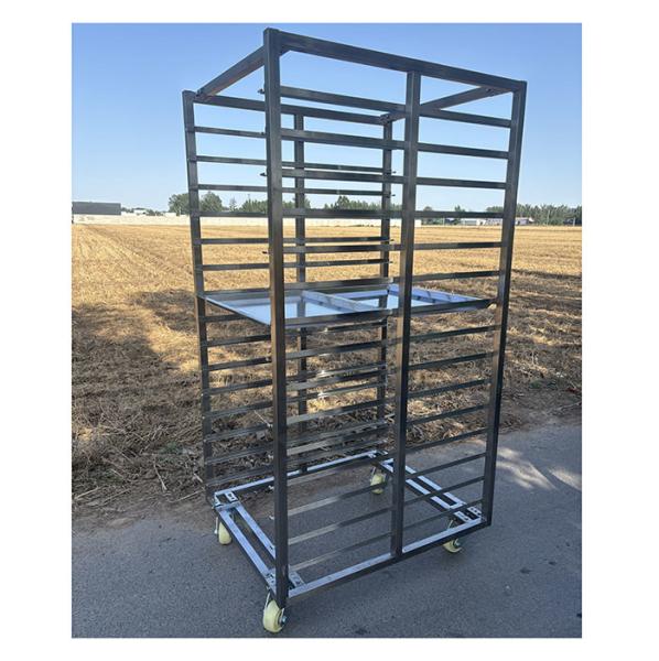 Stainless Steel Baking Tray Rack Cart 12 15 30 Layers