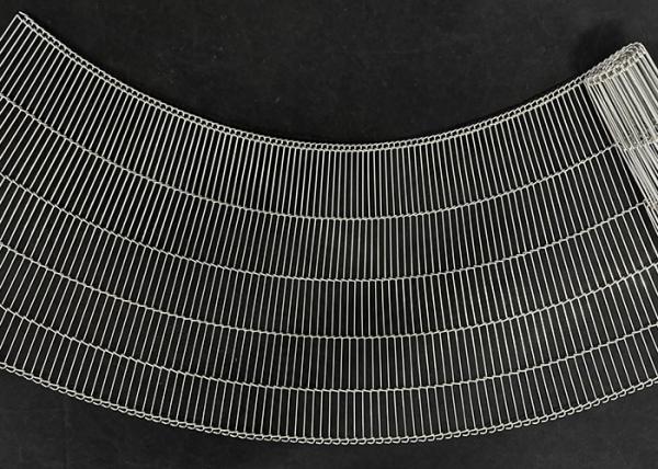 2mm-10mm Corrosion Resistant Flat Wire Conveyor Belt