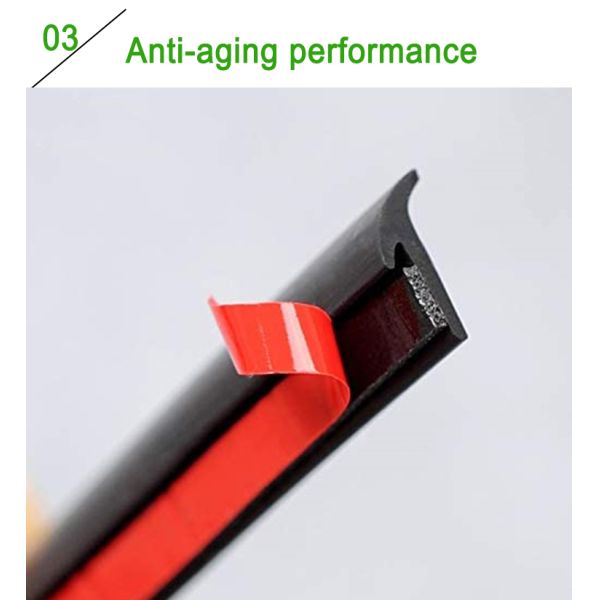 Резиновые аксессуары Автомобильные лампы Резиновые детали 3м Резиновые звуконепроницаемые пылезащитные уплотнительные ленты для автомобилей