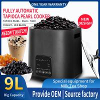 Cocina automática doble de Boba de la caldera de la perla del té 9L de la leche del té para la tienda de Milktea
