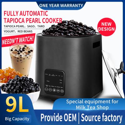 Double Tea  Milk tea 9L Automatic Pearl Boiler Boba Cooker For Milktea Shop