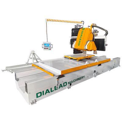 Machine de profilage de pierre CNC PLC Machine de profilage linéaire de 15 kW avec double lame