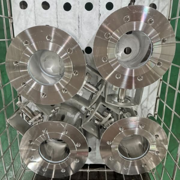 DN100 PN16 Stainless Steel Ball Valve 316L Flanged Normal Temperature