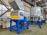 Plástico de utilização longo da vida que lava reciclando a máquina com controle do tela táctil do PLC