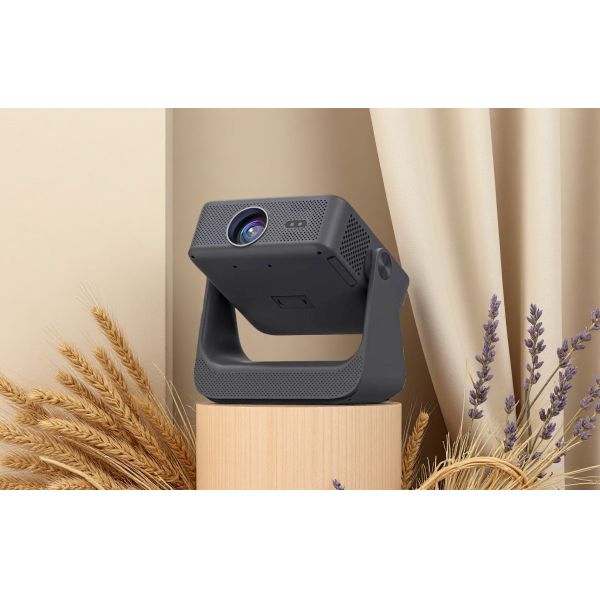 D3 FHD 1080P Google TV Projector with 400 ANSI Lumens Auto Focus and Dolby Audio for Home Cinema
