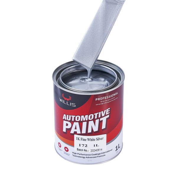 Low Voc Silver Metallic Automotive Paint High Solid Industrial Primer Acrylic Lacquer Spray Paint Metallic Auto Paint
