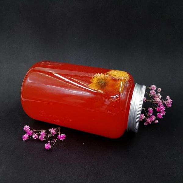 Bouteilles de thé au lait clair, conception et poignée modernes pour les professionnels occupés