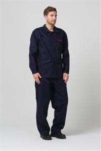 Multi Pocket Fr Molten Metal Protective Clothing European Size