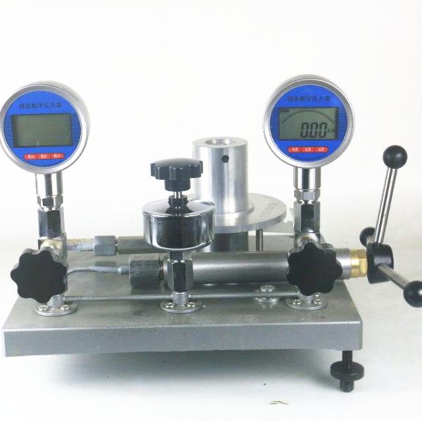 Pressure Gauge Calibrator Dead Weight Tester Piston Pressure Gauge Deadweight Tester