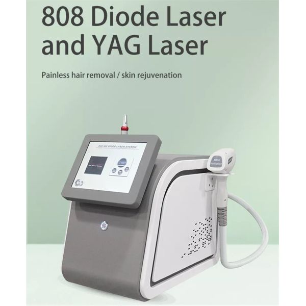 Multifunctional Portable Diode Laser Hair Removal Machine 1064nm 532nm 755nm