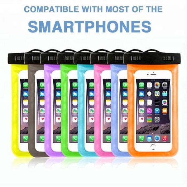 TPU Waterproof Cell Phone Pouch ODM Universal Waterproof Phone Case Cover