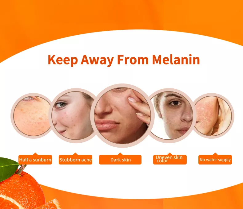 Crema para el rostro Blanqueador antienvejecimiento sin crueldad y ácido hialurónico Vitamina C Crema facial para eliminar el melasma