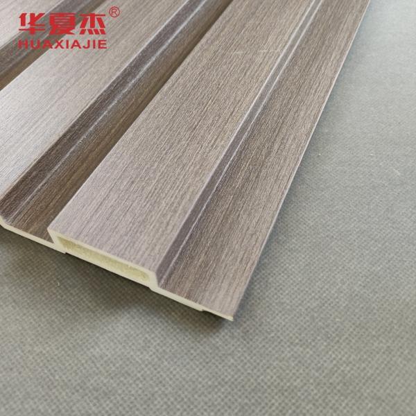 Panneau de mur en bois du grain WPC pour la décoration de mur d'intérieur/extérieure