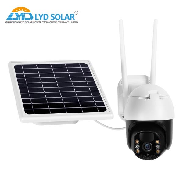 câmera exterior solar sem fio solar da câmera 4g do CCTV Ptz 4G