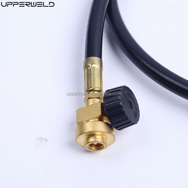 Flexible 5 FT Extension Hose For 1Lb Propane Tank Cylinder Processing Service Cutting