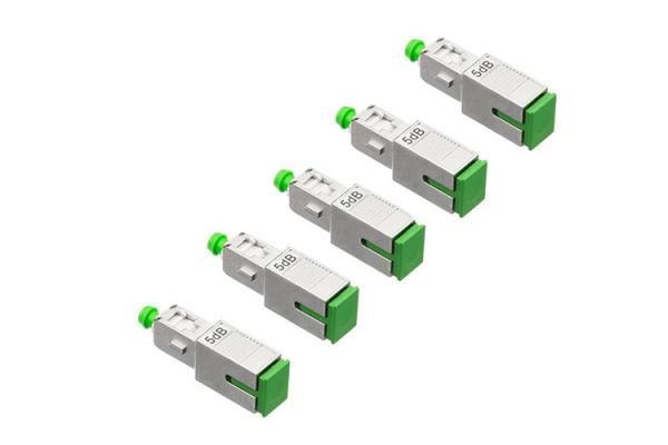 1dB To 30dB SC APC Fiber Optical Attenuator Male To Female Plug Type