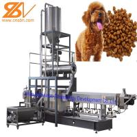 Máquina de aquecimento diesel 240-320kg/Hr da extrusora do alimento para cães do gás