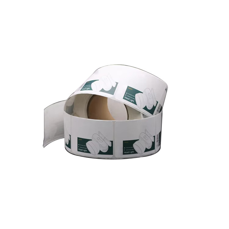 Wholesale Durable Adhesive Sticker Biodegradable Paper Waterproof Printing Customized Temperature-Resistant Label for Automotive