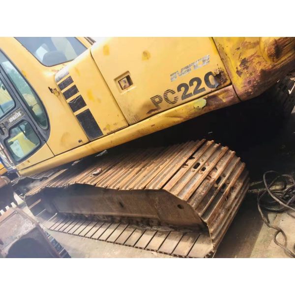 экскаватора KOMATSU руки заграждения 19M тип PC220 Crawler длинного подержанного гидравлический - 6