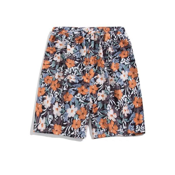 Заплыва Waistband beachwear курорта краткость пляжа эластичного случайного короткая флористическая печатая