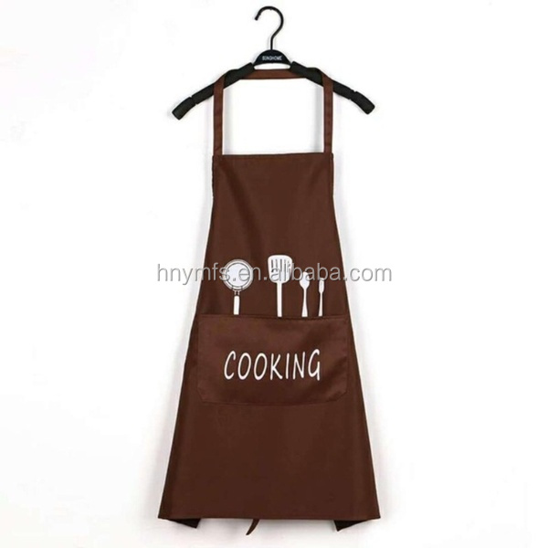 Unisex Durable Cotton Denim Apron With Customized Logo cooking Multi-functional  chef Apron