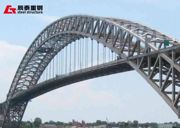 Metal Truss Bridge Construction Fast Speed Modular Steel Structure Beam