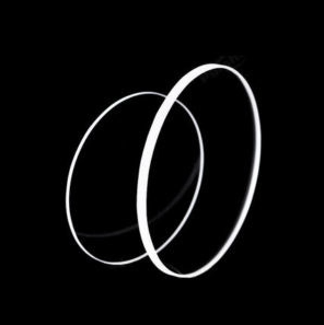 Round Ultra Thin UV Fused Quartz Plates for Lab Research