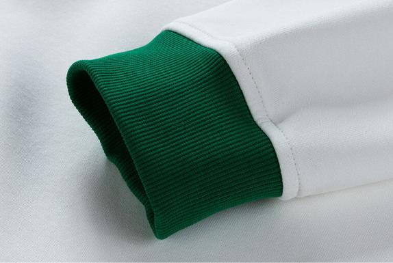 Пуловера отворотом людей производителя одежды небольшого количества рукав 100% ретро длинный поли с фуфайкой печати